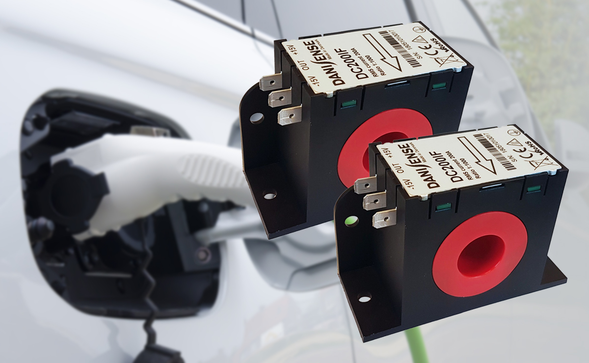 Ultra stable current transducers for calibration of EV chargers