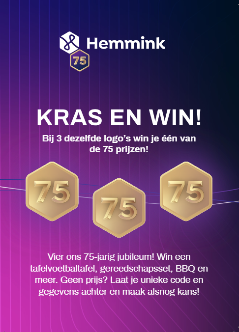 Gouden kraslot Hemmink 75 jaar